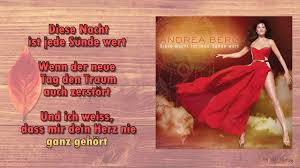We did not find results for: Andrea Berg Diese Nacht Ist Jede Sunde Wert Instrumental Youtube