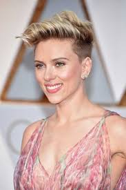 Celebrities Short Hair 2017 Scarlett Johansson Rocks My Favorite Undercut Short Hair Styles Easy Short Hair Styles Celebrity Short Hair