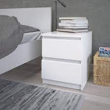 Check spelling or type a new query. Tvilum Laguna 2 Drawer Nightstand White High Gloss Walmart Com Walmart Com