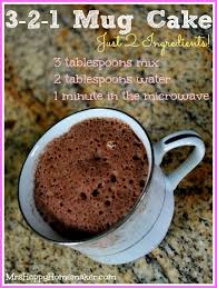 3 2 1 Mug Cake Mug Recipes Mug Cake Microwave Angel Food Cake Mix Recipes