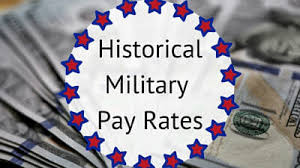 historical military pay charts 1949 to 2019