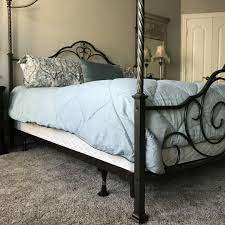 Using a standard king sized bed headboard, footboard, and rails worked out perfectly; Finding A Proper Bed Skirt County Road 407