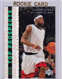 Lebron james upper deck rookie card. Lebron James 55 Top Prospects Rc Basketball Nba Rookie Card Upper Deck 03 04 Lebron James Upper Deck Cards