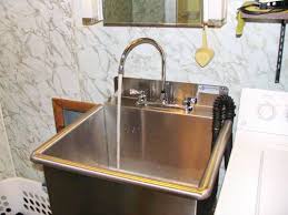 Home depot kitchen sink faucets by moen. This Moen Faucet Is Simple And Functional Perfect For A Utility Sink Off The Kitchen Or Laundry Room Laundry Room Renovation Moen Faucets Kitchen Faucet