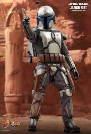 Hot Toys Star Wars Episode Ii Attack Of The Clones Jango Fett 1 6th Scale Collectible Figure In 2021 Star Wars Jango Fett Star Wars Episode Ii Jango Fett