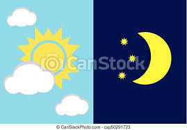 Polish your personal project or design with these day night transparent png images, make it even more personalized and more attractive. Vector Day And Night Concept Canstock