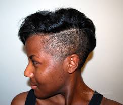 Shaved And Straightened Cool Hairstyles Nappy Hair Tapered Hair