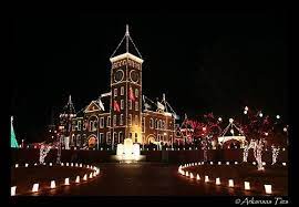 Court Houses At Christmas Originally Posted At 12 31pm 12 December 2007 Pdt Permalink Vacation Usa Arkansas Christmas Lights