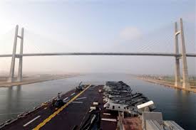 The contractor was pentaocean construction. Suez Canal