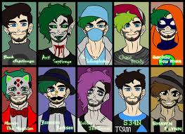 Select Your Character By Sifferko Jacksepticeye Memes Youtubers Funny Jacksepticeye Fan Art