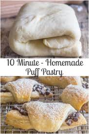 10 Minute Homemade Puff Pastry So Fast And Easy And So Much Better Than Store Bought Puffpastry Pastr Puff Pastry Recipes Puff Pastry Desserts Sweet Savory