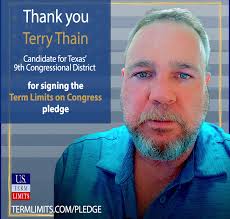 Fifth Candidate in TX CD-09 Race Supports Term Limits