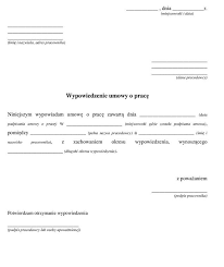 W przypadku, kiedy chcesz wypowiedzieć umowę za porozumieniem stron. Wypowiedzenie Umowy O Prace Wzor Pdf Zobacz Kiedy Mozliwe Jest Wypowiedzenie Przez Pracownika Gazeta Pomorska