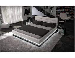 simplistic bett mit led beleuchtung 140x200 bett modern designer bett bett ideen