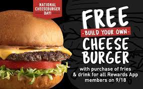 All you have to do is post a picture of your takeout burger with the hashtags #thegreatamericantakeout. National Cheeseburger Day 2020 Mooyah Burgers Fries And Shakes