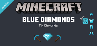 Is the new diamond i think it deserves a nice mythical texture and ive just! Mcpedl On Twitter Blue Diamonds Texture Pack Updated Https T Co Ouzpztjfk8 By Joshspark