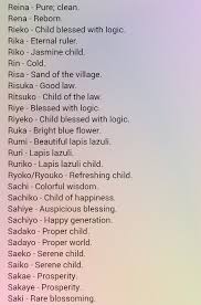 Japanese Girl Names Part 5 Anime Quotes Writing Words Writing Characters Names With Meaning In 2020 Japanese Names And Meanings Names With Meaning Japanese Words