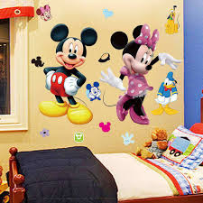 Shop for mickey mouse room decor online at target. Diy Mickey Mouse Minnie Wall Sticker Boys Room Girls Room Nursery