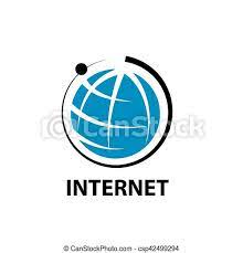 The best selection of royalty free internet logo vector art, graphics and stock illustrations. Vector Logo Internet Pattern Design Logo Internet Vector Illustration Of Icon Canstock