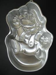 Now that you found a super mario cake pan you can find more party ideas for mario and luigi party ideas at our mario kart party ideas. Super Mario Wilton Party Pan Cake Pan Model 2105 2989 Vintage 1989 Mario Cake Cake Pans Wilton Cake Pans