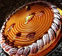 Dessert Du Jour Bistrot Gateau Noix De Pecan Caramel Desserts Pastry Chef Gourmandise Gourmet France Paris Pa Mint Cake Lemon Cookies Culinary Arts