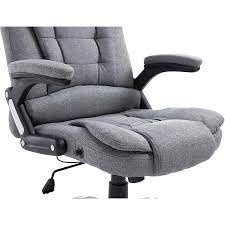 Cherry Tree Furniture Executive Recline Extra Padded Office Chair Standard Mo17 Grey Fabric Shop Designer Home Furnishings