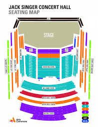 Seating Map Calgary Philharmonic Orchestra