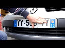 Affublé d'une immatriculation qu'il juge sujette à moqueries, un automobiliste marseillais a souhaité faire changer son immatriculation. Comment Poser Sa Plaque D Immatriculation Par Cartegrise Com Youtube
