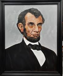 One of my Abraham Lincoln paintings!! From Wendy Allen!!