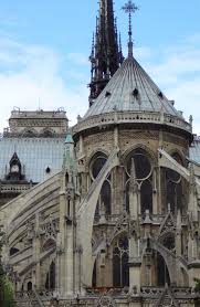 Back Of Notre Dame De Paris Ancient Architecture Cathedral Gothic Cathedral