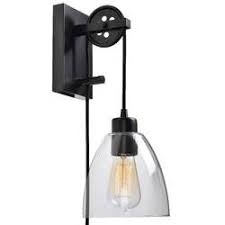 Cyrus 1 Light Dimmable Plug In Armed Sconce In 2021 Farmhouse Wall Sconces Sconces Plug In Wall Sconce