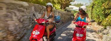 Bermuda Moped Rental Scooter Hire Oleander Cycles Moped Bermuda Scooter
