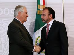 Aprendiz en la secretaría de relaciones exteriores coordinador de campaña de epn y asesor en la de. Mexico S Foreign Minister Expresses Worry And Irritation In Talks With Us Secretary Of State Rex Tillerson The Independent The Independent