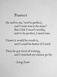 Via Tumblr Story Of My Life Lang Leav Quotes Quotes Lang Leav