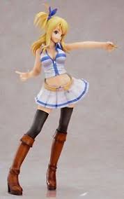Anime Fairy Tail Lucy Heartfilia 1 7 Scale Painted Pvc Figure No Box 21cm Ebay Fairy Tail Lucy Fairy Tail Figures Anime Figurines