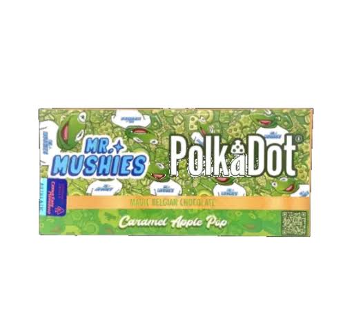 mr mushies x Polkadot Caramel Chocolate Bar-Buy Online