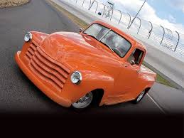 Image result for Orange 1951 Truck
