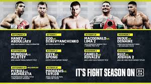 Canelo alvarez v billy joe saunders is the next big fight coming up on the platform, with fans able to tune in for the big showdown. Boxing Tonight Dazn