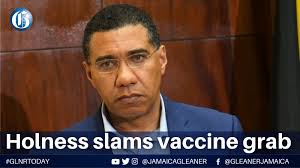 With a single Caribbean country yet to receive any vial of the COVID-19  vaccine released a month ago, Prime Minister Andrew Holness says big  countries are hoarding the precious medicine. Read more: