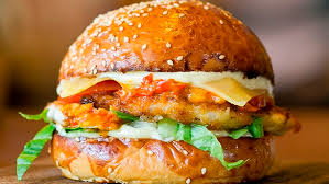 Add the bread crumbs and mix gently with hands. Chicken Burger Recipe Appetizer And Snack Recipes In English