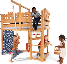 Misure esterne del letto a mezza altezza. Letto A Soppalco Trasformabile Per Bambini Acquista Online Billi Bolli