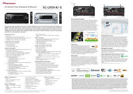 Dts es demo logo 5.1 Sc Lx59 K S 9 2 Channel Class D Network Av Receiver Manualzz