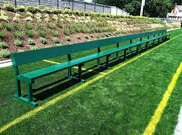 Aluminum Team Benches Sportsfield Specialties