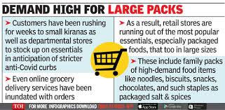 When you go to a fast food restaurant, there are the typical items you see on the menu, and then there are the hidden things they can make for you with what the restaurant has in their kitchen. Essential Food Items Fly Off Retail Shelves Times Of India