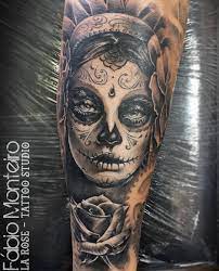 Free shipping on orders over $25.00. 133 Likes 3 Comments La Rose Tattoo Studio Larose Tattoostudio On Instagram Great Work Done Yes Skull Girl Tattoo Calavera Tattoo Sugar Skull Tattoos