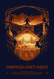 Dawn Of The Planet Of The Apes 2014 Movie Poster Dawn Of The Planet Of The Apes Posterspy Planet Of The Apes Film Poster Design Movie Poster Art
