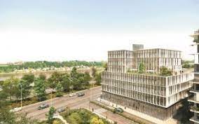 L'immeuble tertiaire à ossature bois le plus élevé de france est achevée. L Immeuble A Ossature Bois Perspective A Bordeaux Est Vendu 15 06 2016