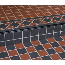 Mosaic tile is a fantastic choice for your walls, but it's also a gorgeous option when it comes to flooring. Victoria Red Black Chequer Mosaic 291x291 Mosaic Tiles From Tile Mountain