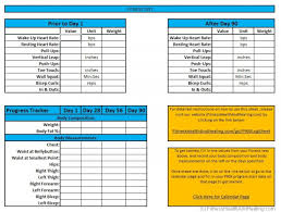 Free Download P90x Workout Schedule Exercise Pdf P90x