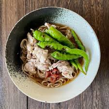 さっぱり食べたい豚しゃぶ梅そば